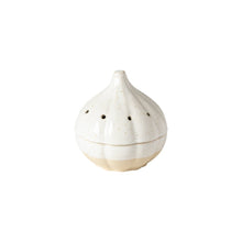 Load image into Gallery viewer, Cream Ceramic Garlic Storage Pot
