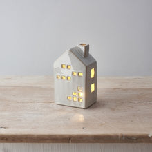 Load image into Gallery viewer, Natural Ceramic Tea Light House