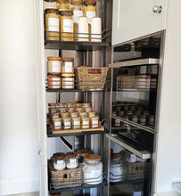 Load image into Gallery viewer, Extendable 3 Tier Bamboo Spice Rack