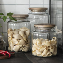 Load image into Gallery viewer, Acacia Lid Storage Jar - 2.4l