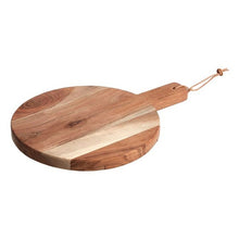 Load image into Gallery viewer, Acacia Wood Round Chopping Board