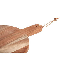Load image into Gallery viewer, Acacia Wood Round Chopping Board