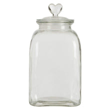 Load image into Gallery viewer, Glass Storage Biscuit Cookie Jar