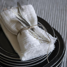 Load image into Gallery viewer, Double Weaving Napkin - Eggshell White