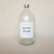 Load image into Gallery viewer, Clear Glass Bottle - 1 Litre