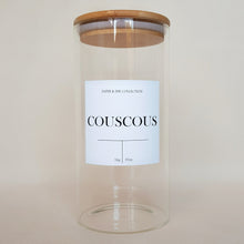 Load image into Gallery viewer, Perfectly Imperfect - Large Glass Jar 1.4l