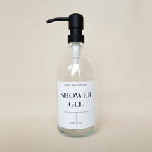 Load image into Gallery viewer, Clear Glass Soap Dispenser Bottle - 500ml