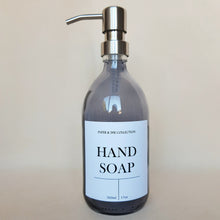 Load image into Gallery viewer, Perfectly Imperfect- Smokey Grey Glass Bottle - 500ml