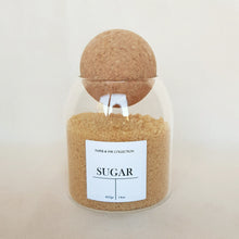 Load image into Gallery viewer, Tea, Coffee & Sugar Cork Ball Jar Set - 0.5l