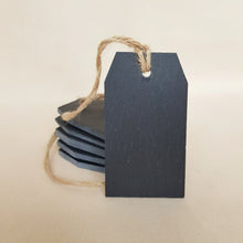 Load image into Gallery viewer, Black Slate Tag