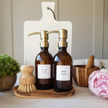 Load image into Gallery viewer, Baby Amber Glass Soap Dispenser - 300 ml