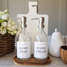 Load image into Gallery viewer, Clear Glass Soap Dispenser Bottle - 500ml