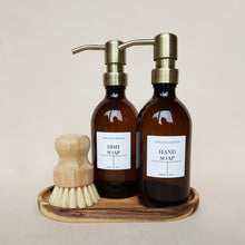 Load image into Gallery viewer, Baby Amber Glass Soap Dispenser - 300 ml