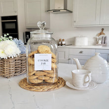 Load image into Gallery viewer, Glass Storage Biscuit Cookie Jar