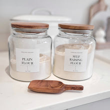 Load image into Gallery viewer, Perfectly Imperfect Acacia Lid Storage Jar