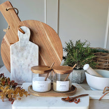 Load image into Gallery viewer, Wooden Lid Spice Jar with Spoon