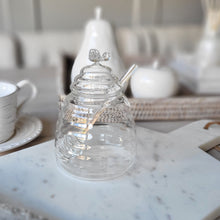 Load image into Gallery viewer, Glass Honey Pot