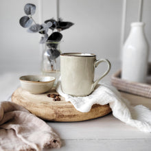 Load image into Gallery viewer, Fika Cream Stoneware Mug