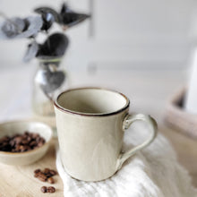 Load image into Gallery viewer, Fika Cream Stoneware Mug