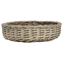 Load image into Gallery viewer, Round Wicker Basket