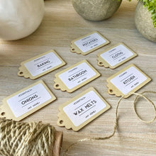 Load image into Gallery viewer, Wooden Storage Tag