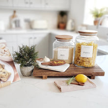 Load image into Gallery viewer, Perfectly Imperfect Acacia Lid Storage Jar