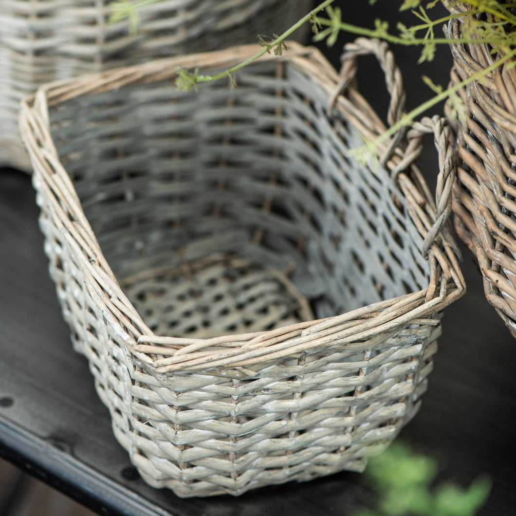 Hanging Wicker Basket