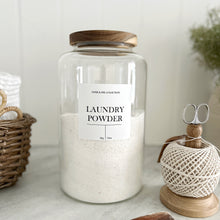 Load image into Gallery viewer, 3 Piece Laundry Storage Jar Set
