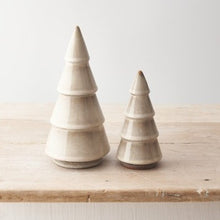 Load image into Gallery viewer, Natural Ceramic Christmas Tree Modern - 2 sizes
