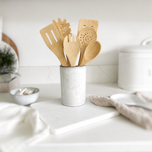 Load image into Gallery viewer, 6 Piece Bamboo Wooden Kitchen Utensil Set
