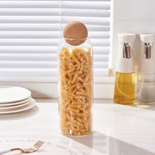 Load image into Gallery viewer, Perfectly Imperfect Classic Glass Jar with Cork Ball - 1.2litre
