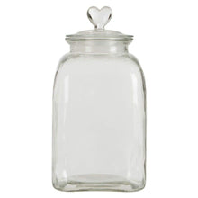 Load image into Gallery viewer, Perfectly Imperfect - Large Glass Storage Heart Jar
