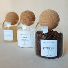 Load image into Gallery viewer, Perfectly Imperfect - Classic Glass Jar with Cork Ball 500ml
