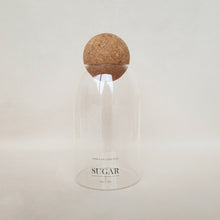 Load image into Gallery viewer, Perfectly Imperfect Classic Glass Jar with Cork Ball - 800ml
