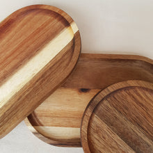 Load image into Gallery viewer, Perfectly Imperfect Acacia Wood Tray
