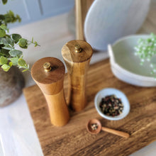 Load image into Gallery viewer, Perfectly Imperfect Acacia Salt and Pepper Mills
