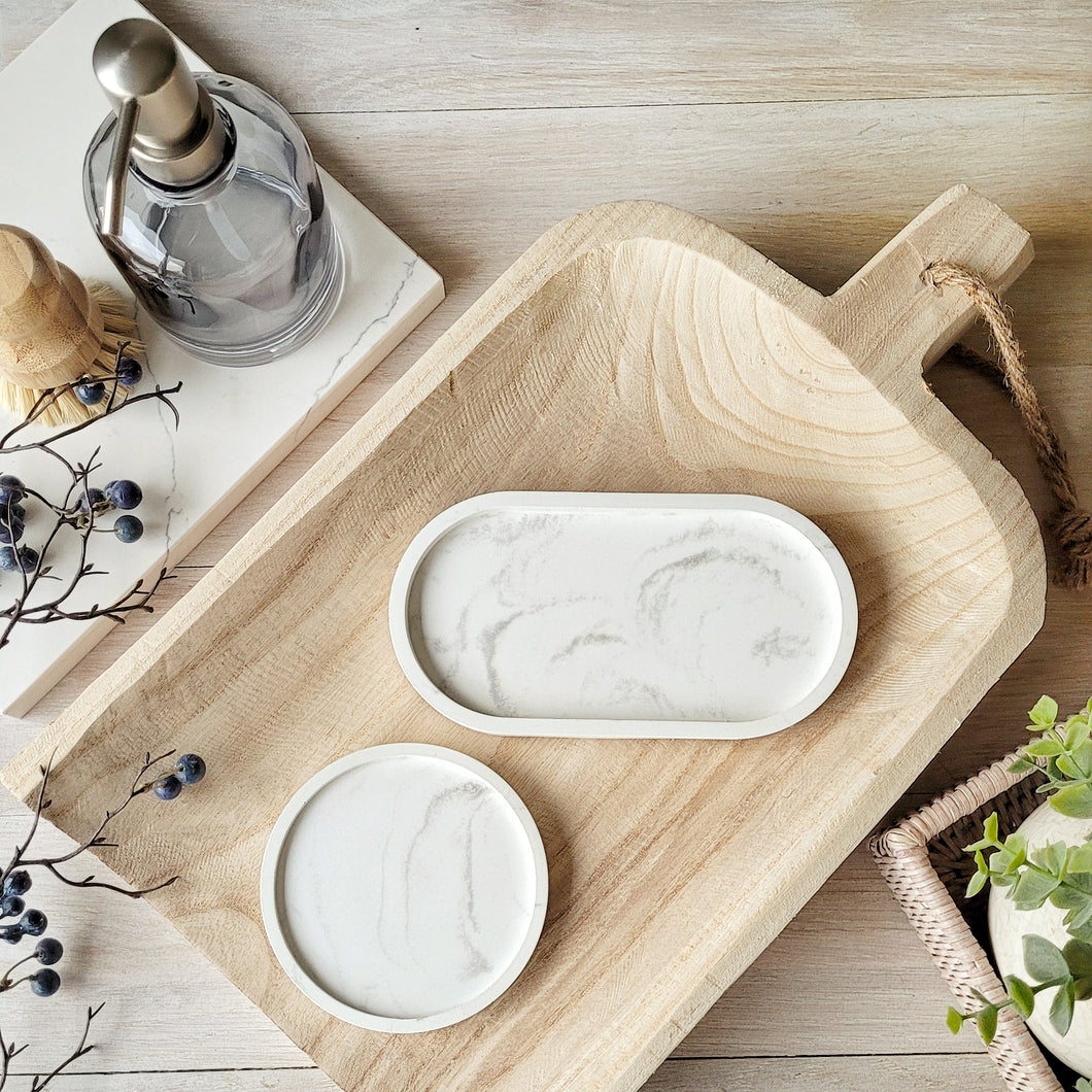 Concrete Round Tray