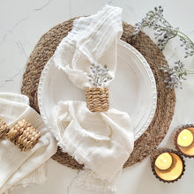 Load image into Gallery viewer, Natural Woven Napkin Ring
