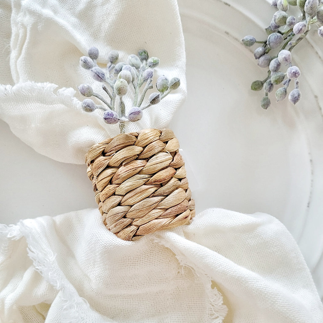 Natural Woven Napkin Ring