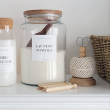 Load image into Gallery viewer, 3 Piece Laundry Storage Jar Set
