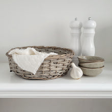Load image into Gallery viewer, Round Wicker Basket
