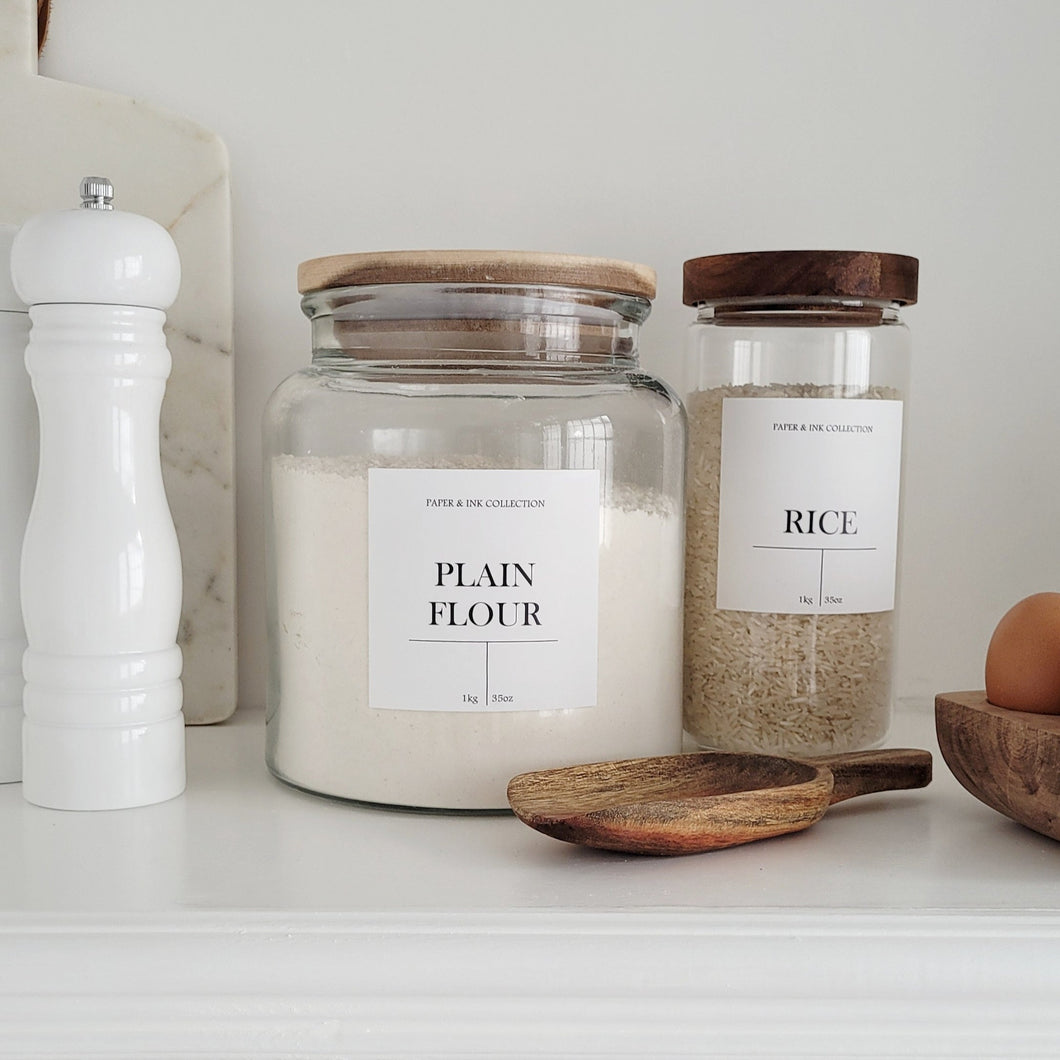 Acacia Lid Storage Jar - 2.4l