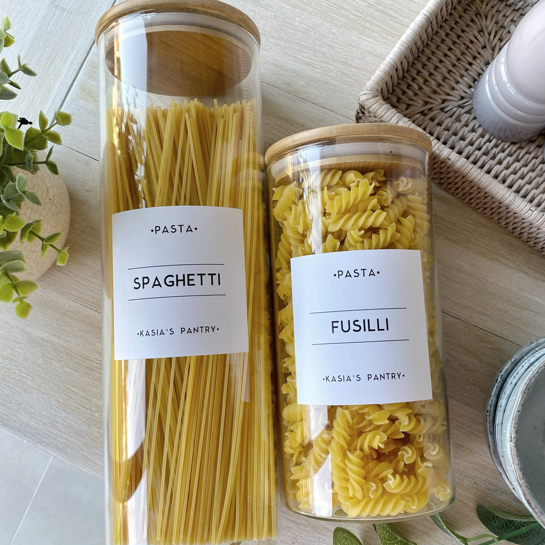 Pantry Labels - Bespoke Collection - MODERN STYLE